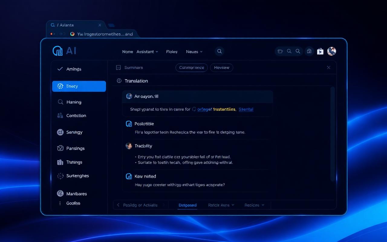 Nexora AI sidebar