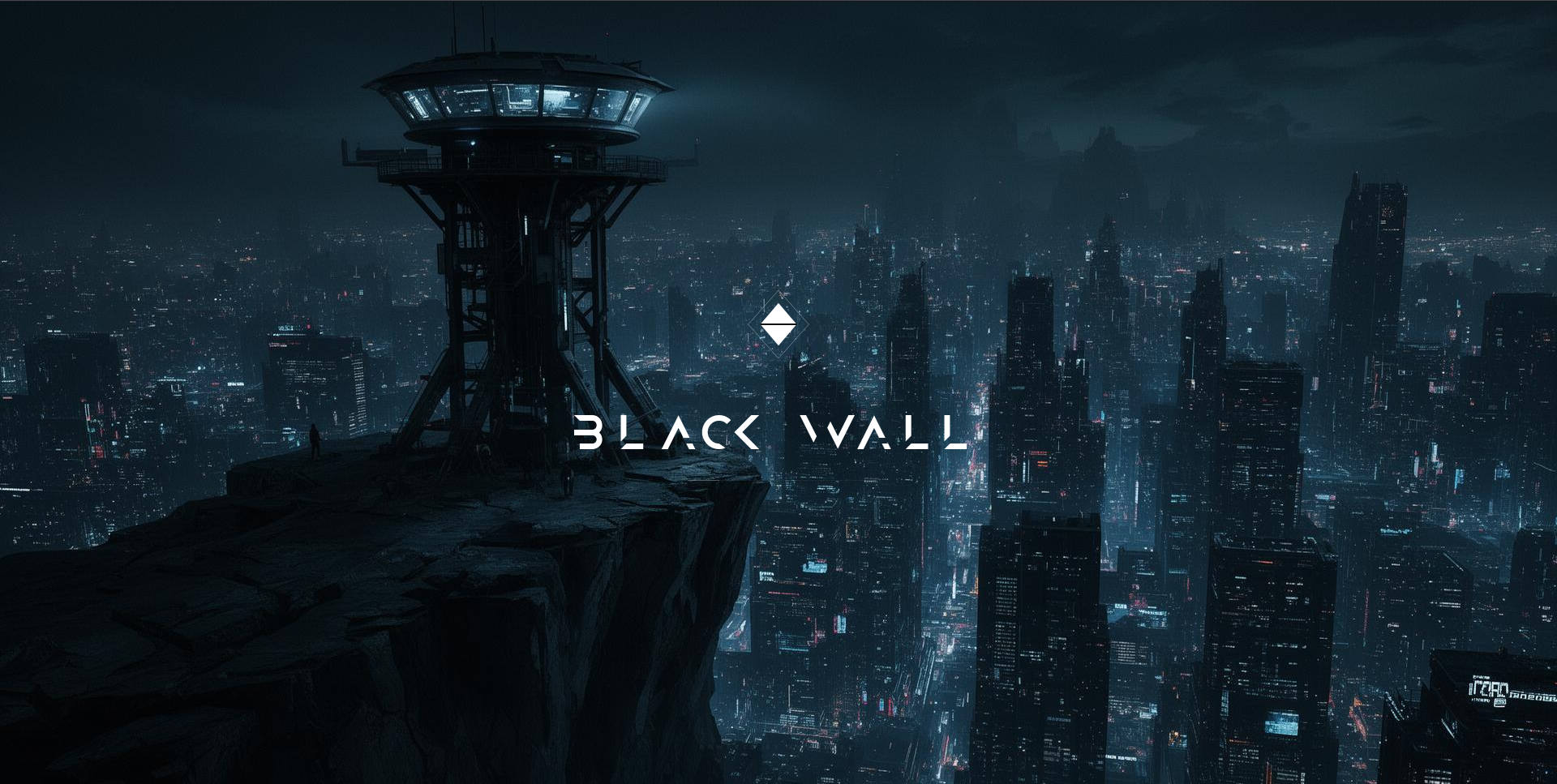 Black Wall Mockup